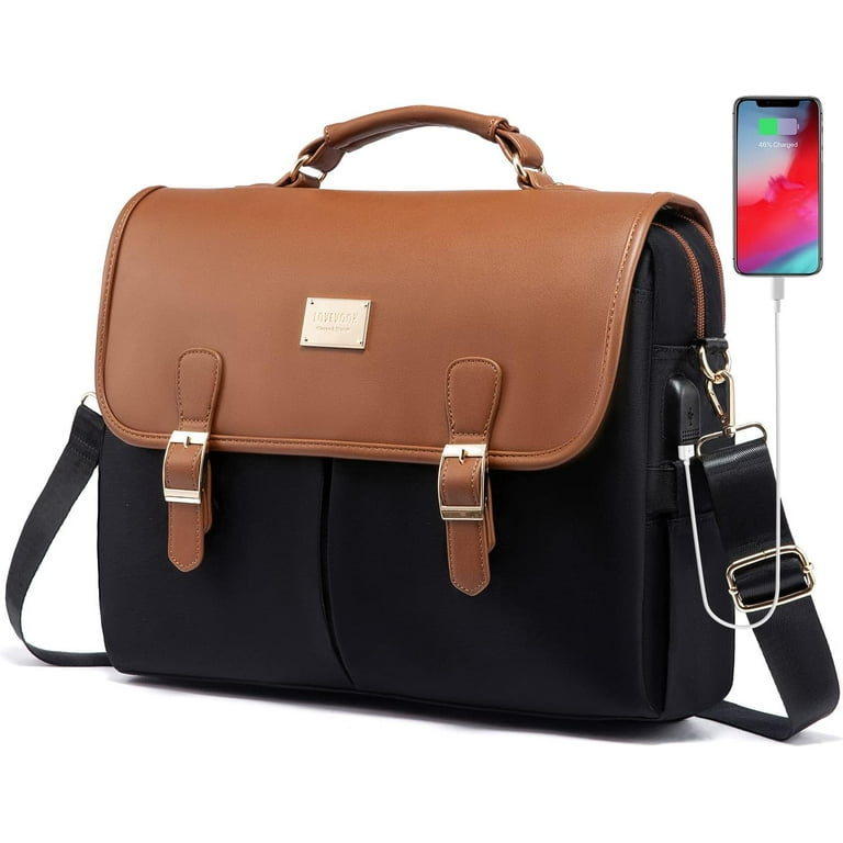 Laptop Bag Girly Messenger Bag Lovevook Soft Leather Laptop - Main Image