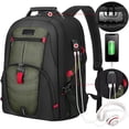 thumbnail image 1 of Lovevook Men Travel Bag 17 inch, Waterproof Laptop Backpack with Airport TSA Design Fit 17" Laptop, Roomy Work Bag College Book Bag-Larger Size, 1 of 7