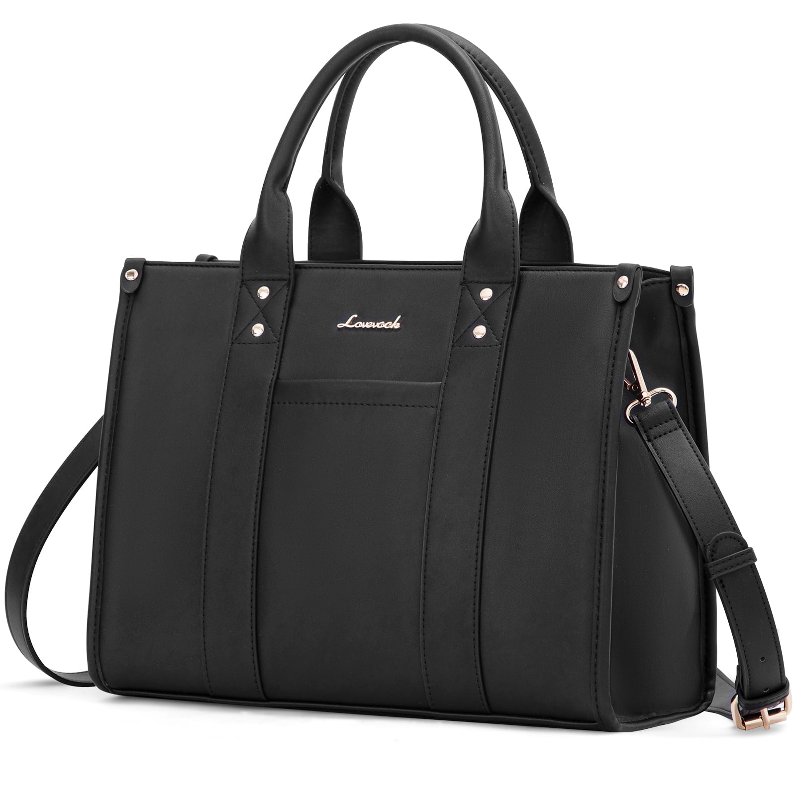 Lovevook Purse and Handbags,Vegan Leather Tote Bag for Women, Zipper Satchel Shoulder Bag Crossbody Bag for Daily