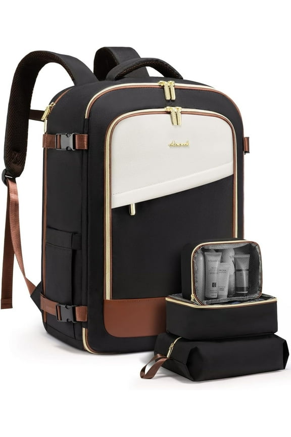 Travel Backpack,40L Carry On Luggage Backpack Flight Approved, Large Waterproof Personal Item Bag Hiking Outdoor Weekend Overnighter Bag for Men Women