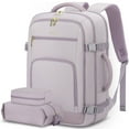 thumbnail image 1 of Lovevook Travel Backpack, 40L Carry-on Luggage Backpack Airplane Approved Size, Person Item Bag Business Weekender Overnight Bag with 3 Cubes, 1 of 8