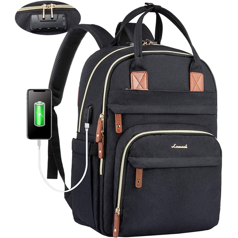 Lovevook Unisex Travel Backpack, Waterproof Laptop Bag for  display picture 1