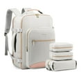 thumbnail image 1 of Lovevook Unisex Waterproof Travel Backpack with 3 Packing Cubes, Gray, 1 of 9
