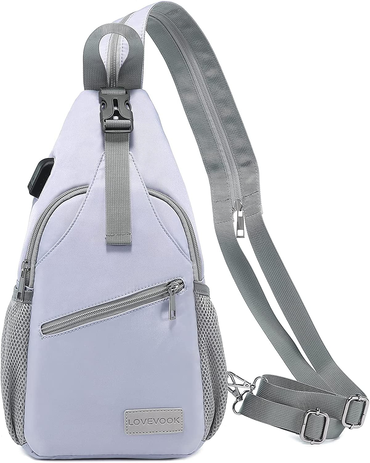TITECOUGO Sling Bag Crossbody Shoulder Outdoor Travel Hiking