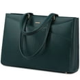 thumbnail image 1 of Lovevook Work Tote Bag for Women, Waterproof Pu Leather Laptop Shoulder Bag, Multi-Pocket Office Briefcase Fit 15.6" Laptop, 1 of 6