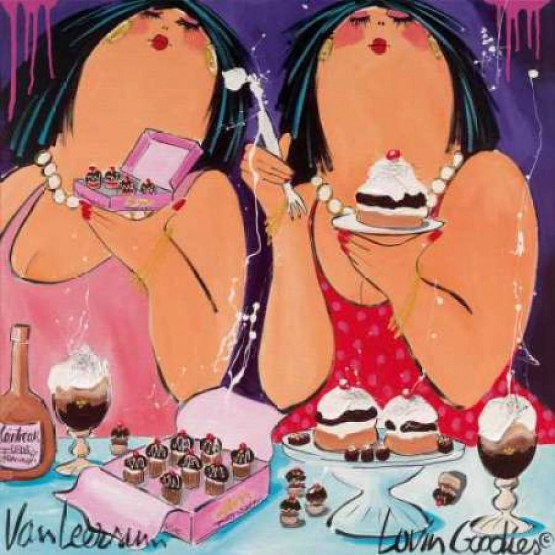 Lovin Goodies Canvas Art - El van Leersum (24 x 24)