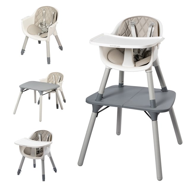 Lovin&Hugin Baby High Chair, 4 in 1 Convertible High Chairs Booster