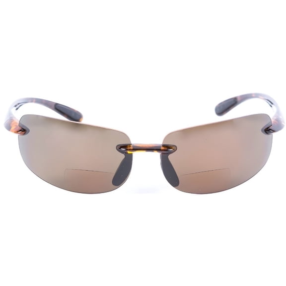 "Lovin Maui" Polarized Bifocal Sunglasses, Outdoor Sun Readers for Men and Women - Tortoise - 2.50