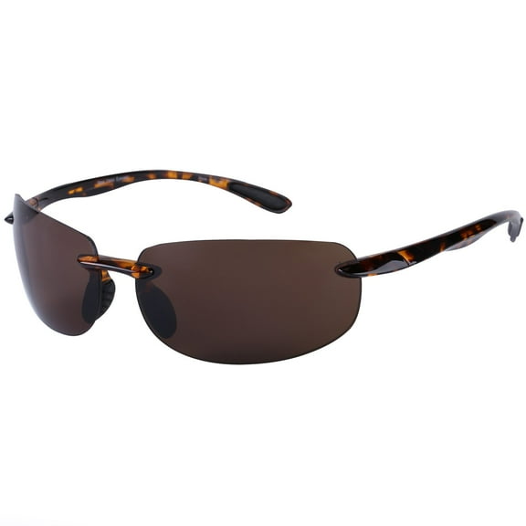"The Influencer" Sport Wrap Polarized Sunglasses for Men and Women - Lightweight Frames