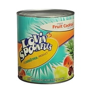 Lovin' Spoonfuls #10 Extra Light Syrup Packed Canned Fruit, Fruit Cocktail (1 - 106oz Can)