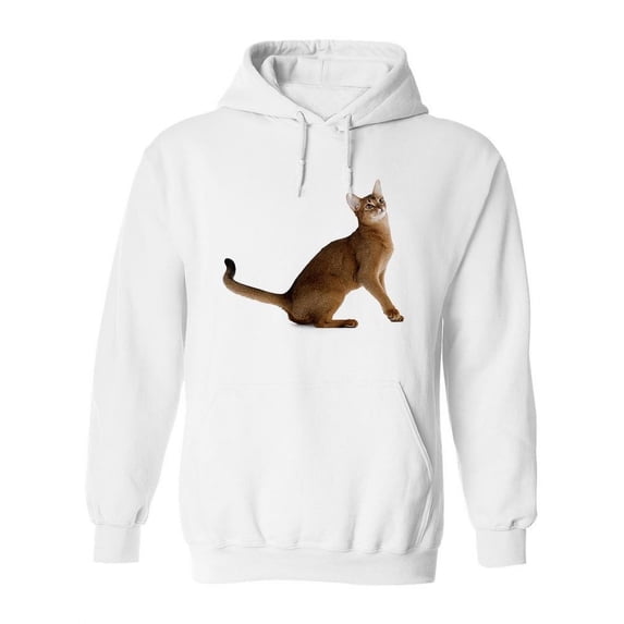 Loving Abyssinian Cat Hoodie Women -Image by Shutterstock, Female Medium