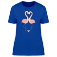 thumbnail image 1 of Loving Flamingos T-Shirt Women -Image by Shutterstock, Female Large, 1 of 2