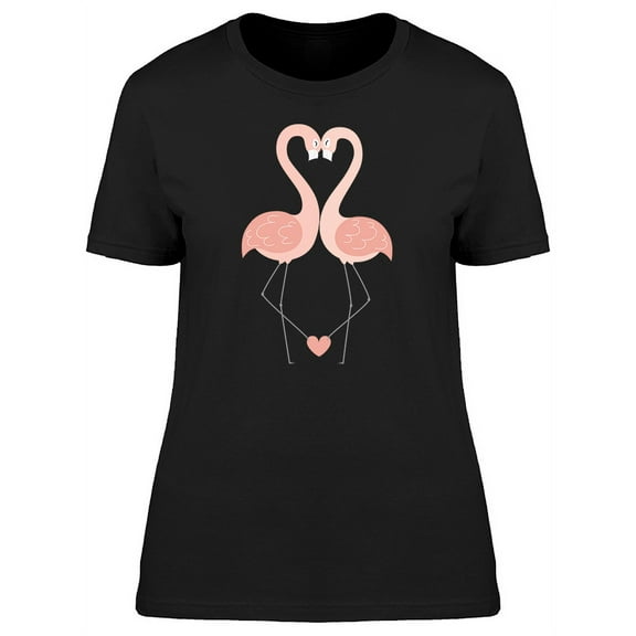 Loving Flamingos T-Shirt Women -Image by Shutterstock, Female XX-Large