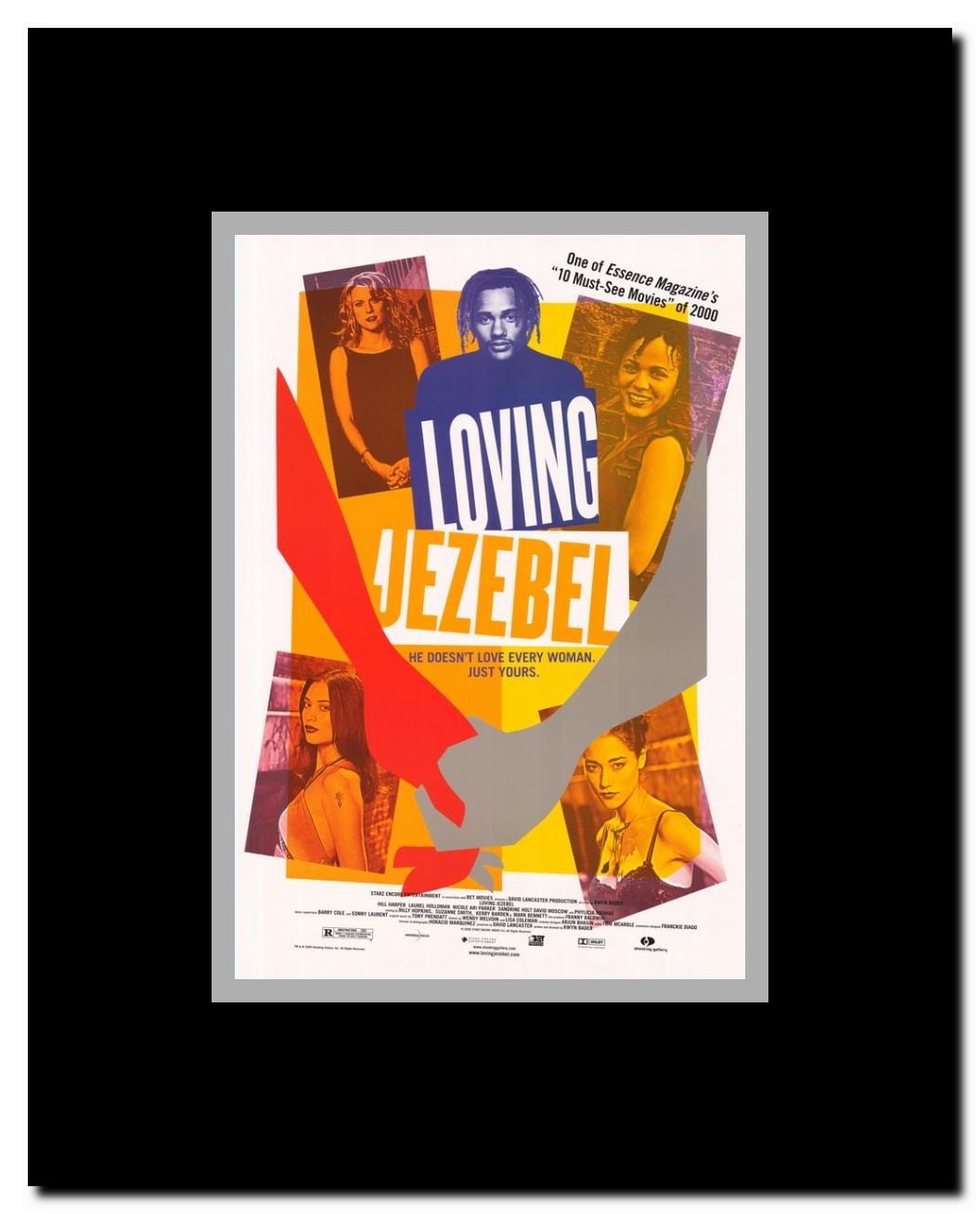 Loving Jezebel Framed Movie Poster