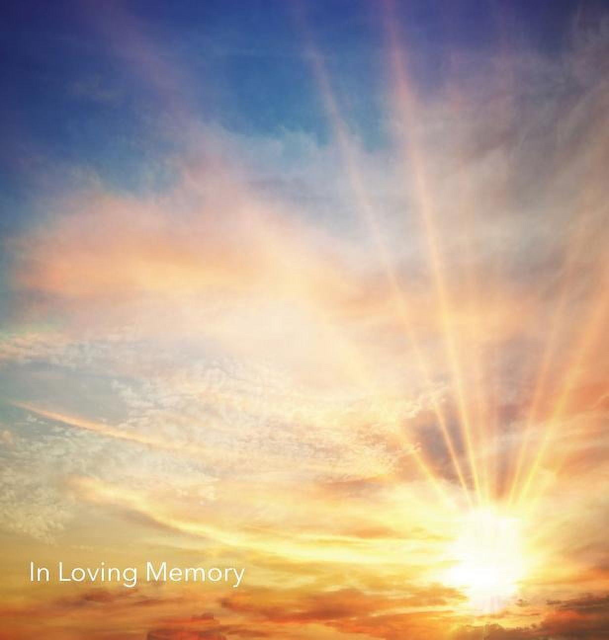 LOLLYS PUBLISHING In Loving Memory Funeral Guest Book, Wake, Loss, Memorial Service, Love, Condolence Book, Funeral Home, Church, Thoughts and In Memory Guest Book (Hardback), (Hardcover)