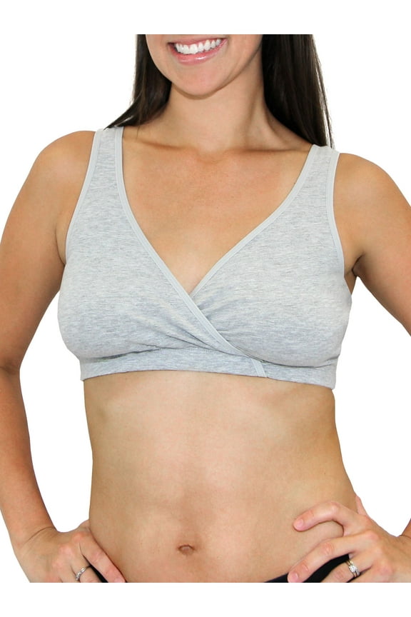 Maternity To Nursing Cotton Sleep Bra, Style L316