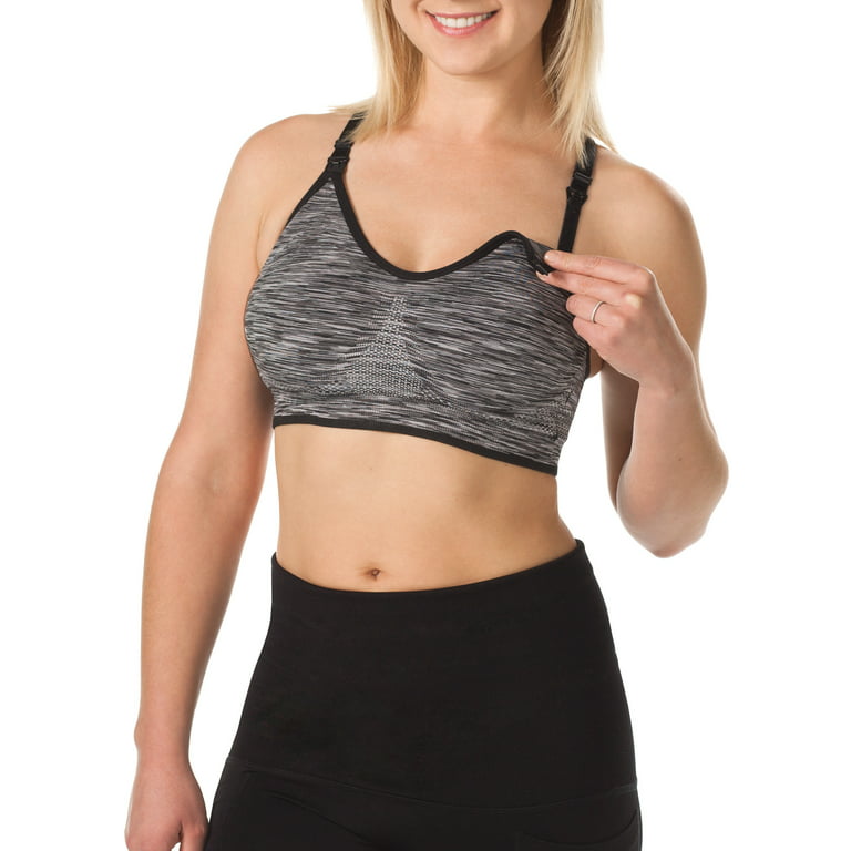 Loving Moments By Leading Lady Seamless Sports Nursing Bra With