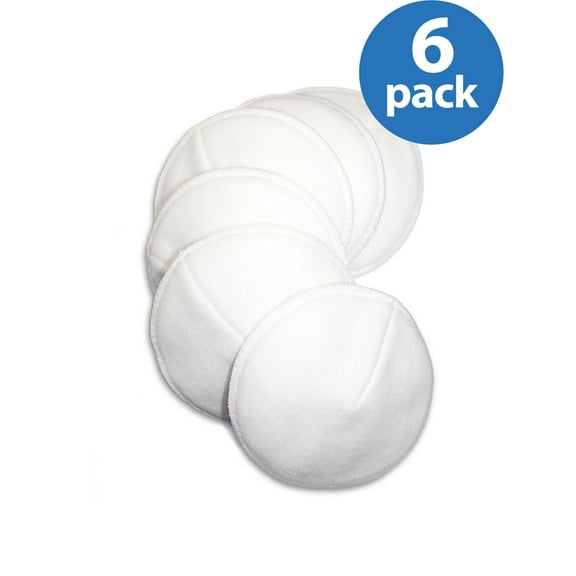 Loving Moments By Leading Lady Washable Nursing Pads 6-Pack