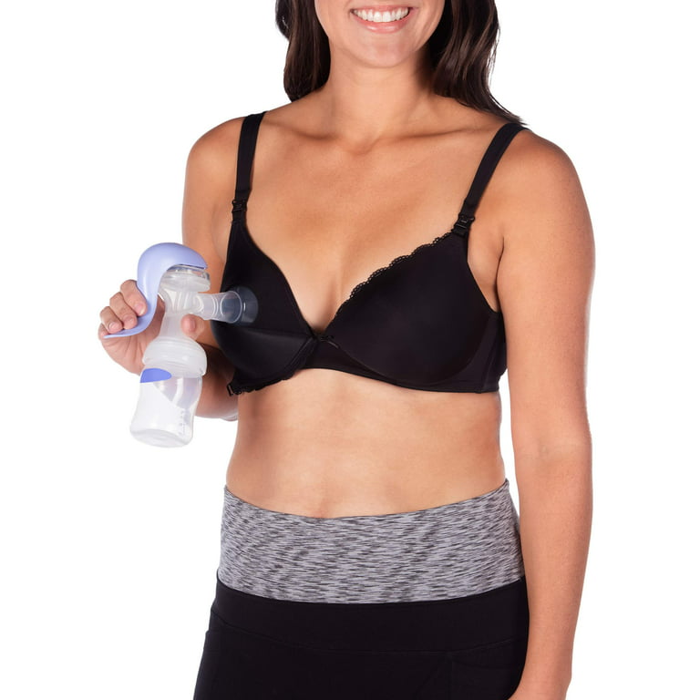 Loving Moments By Leading Lady Wirefree Nursing & Hands Free Breast Pump Bra  