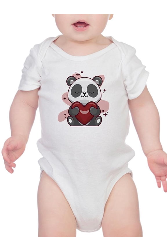 Loving Panda Bodysuit Infant -Image by Shutterstock, 24 Months