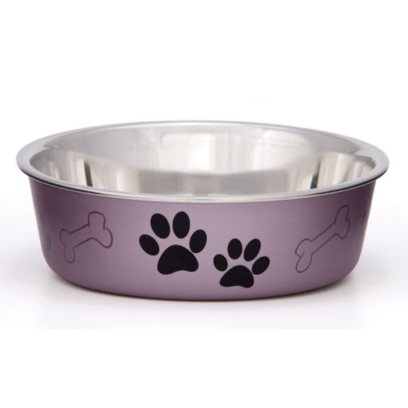 Loving Pets Bella Bowl Small Grape, 1.0 CT