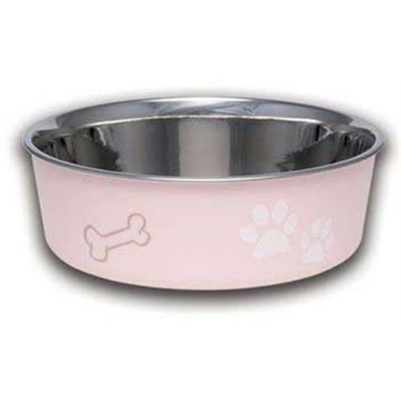 Loving Pets Classic Dog Bowl Paparazzi Pink 1ea/SM