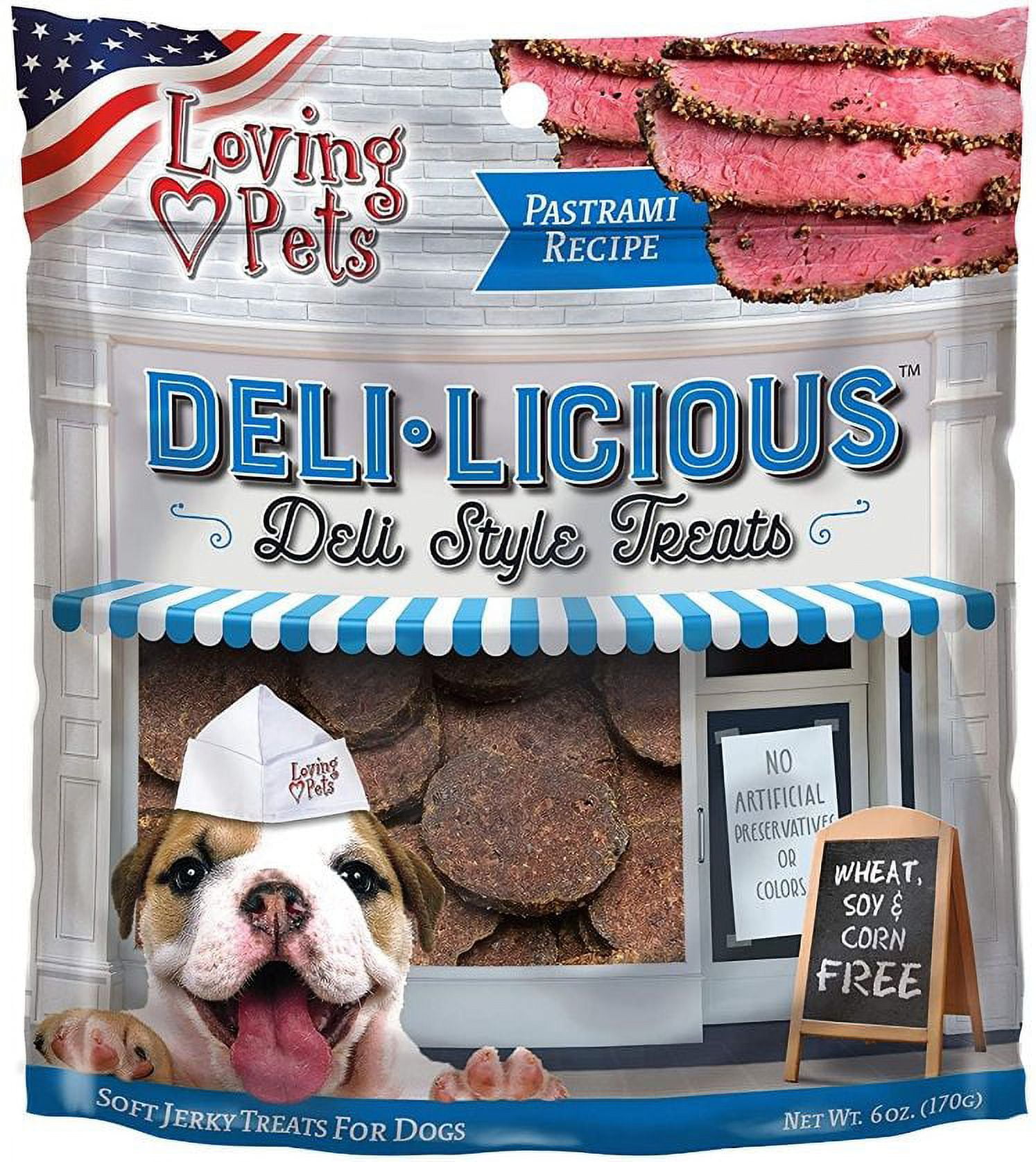 Loving Pets Deli-licious Pastrami Recipe Dog Treats