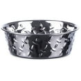 thumbnail image 1 of Loving Pets Diamond Plated Dog Bowl with Non Skid Bottom 5 Quart, 1 of 6