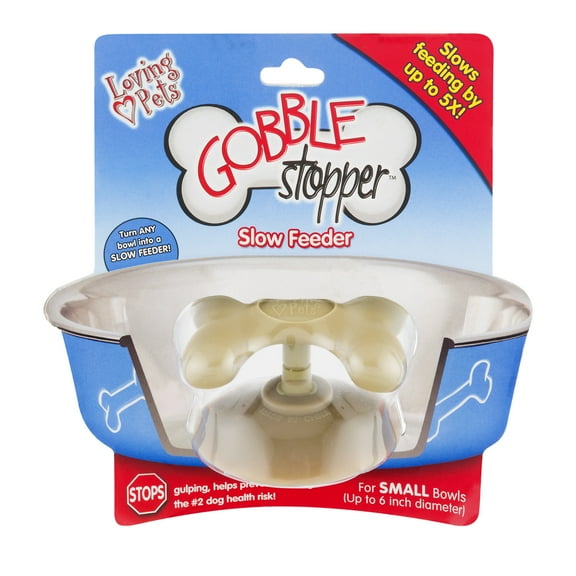 Loving Pets Gobble Stopper Slow Feeder, Small,1 CT