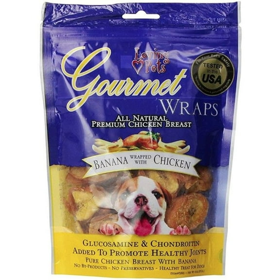 Loving Pets Banana Chicken Wrap (6 oz)