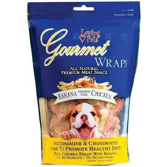 Loving Pets Banana Chicken Wrap (6 oz)
