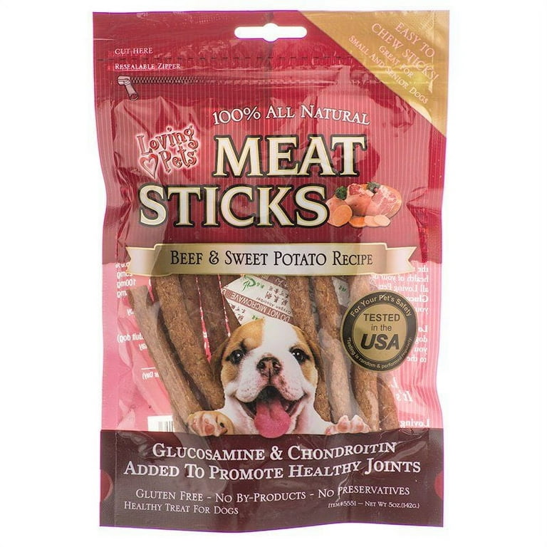 Dog hot sale meat sticks