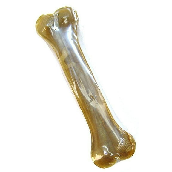 Loving Pets Nature's Choice 100% Natural Rawhide Pressed Bones [Dog, Rawhide Bones & Chews] 8" Long (1 Bone)