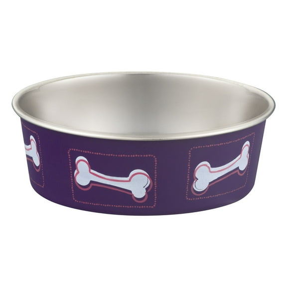Loving Pets Products LP7525 Bella Bowl Coastal, Small, Wineberry