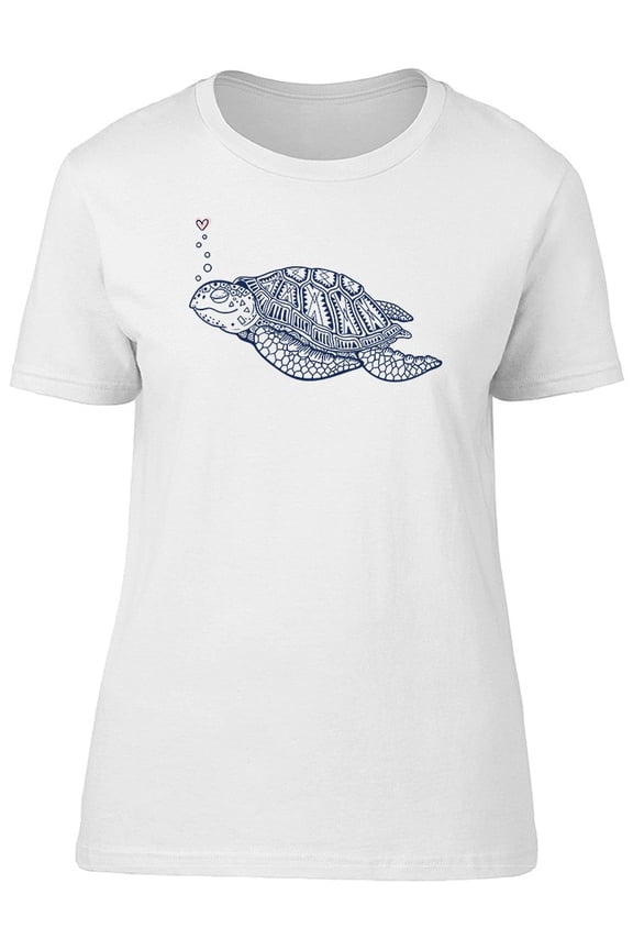 Loving Sea Turtle T-Shirt Men -Image by Shutterstock, Male 4X-Large