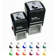 thumbnail image 1 of Loving Turkish Van Cat Self-Inking Rubber Stamp Ink Stamper - Fuchsia Ink - Small 1 Inch, 1 of 7
