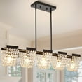 thumbnail image 1 of LovingAHome 5-Light Vintage Crystal Chandeliers for Dining Room Rustic Kithchen Island Pendant Light Fixtures, 1 of 7