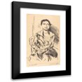thumbnail image 1 of Lovis Corinth 13x18 Black Modern Framed Museum Art Print Titled - Anneliese Halbe (1918), 1 of 5