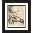 thumbnail image 1 of Lovis Corinth 15x18 Black Ornate Wood Framed Double Matted Museum Art Print Titled - Joseph and Potiphar's Wife - I (Joseph Und Potiphars Weib I) (1914), 1 of 5