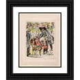 thumbnail image 1 of Lovis Corinth 19x24 Black Ornate Framed Double Matted Museum Art Print Titled: Old Fritz and the Old Ziethen 'He Just Stays Calmly' (1921), 1 of 5
