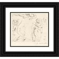 thumbnail image 1 of Lovis Corinth 22x20 Black Ornate Framed Double Matted Museum Art Print Titled: The Banquet of Trimalchio - Pl.XI (1919), 1 of 5
