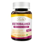 Lovita Menopause Supplements for Women, DIM Complex with Soy Isoflavones, Red Clover, Vitamin D3 & Black Pepper for Menopause & Hormone Balance Support, 120 Vegetarian Capsules