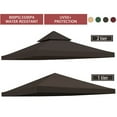 thumbnail image 1 of Lovote 10ft x 10ft Coffee Top Cover Outdoor Canopy, Anti UV, 1 of 12