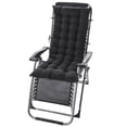 thumbnail image 1 of Lovote 49" Lounge Chair Cushion Soft Seat Pad Recliner Mat Black, 1 of 4