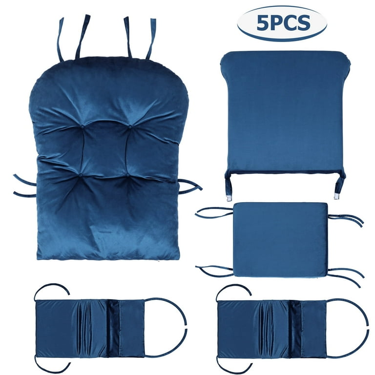 Lovote Padded Nursery Gliding Cushion Set for Wooden Rocker Chair