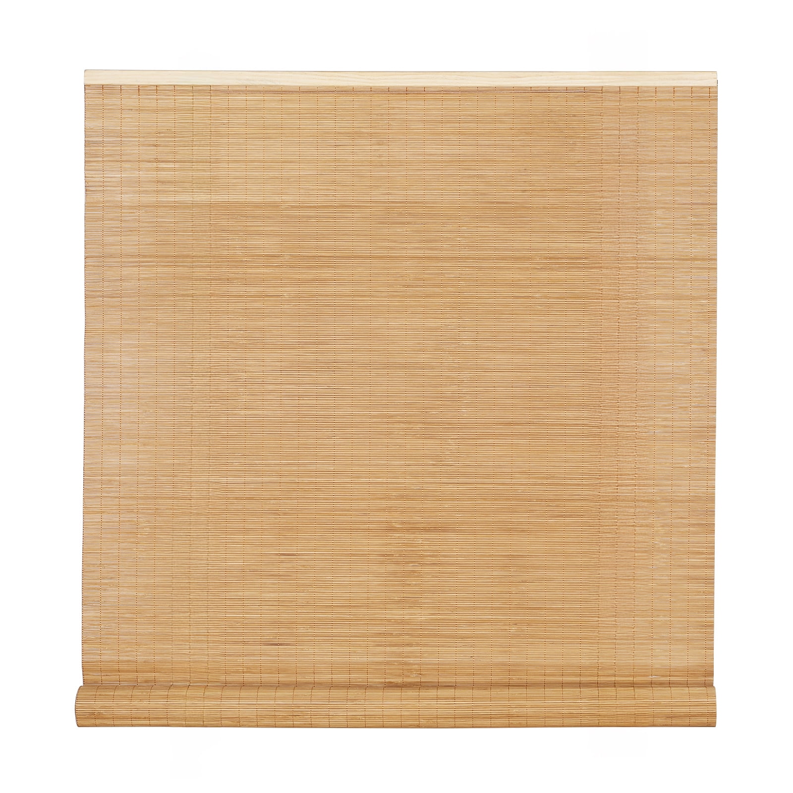 Lovote Bamboo Roman Shades 24" x 72" Natural Window Treatment Indoor/Outdoor Bamboo Blinds for Windows