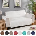 thumbnail image 1 of Lovote Couch Cover 3 Seaters Waterproof Sofa Cover Beige Non-slip Slipcover Furniture Cover Protector from Pets, 1 of 6