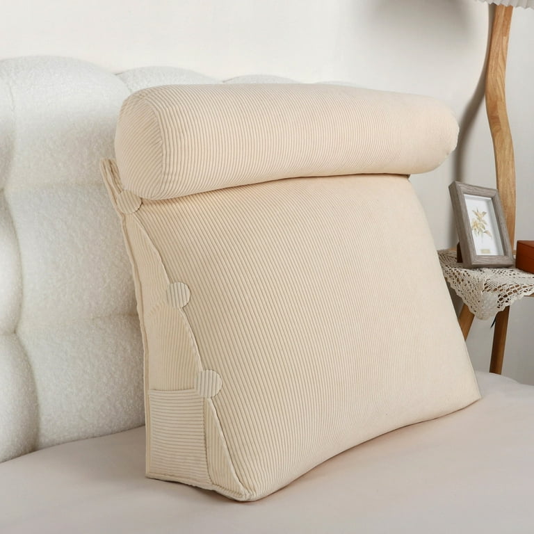 Bolster Pillow Bed Wedge For Reading Mjmj King Size Reading Wedge