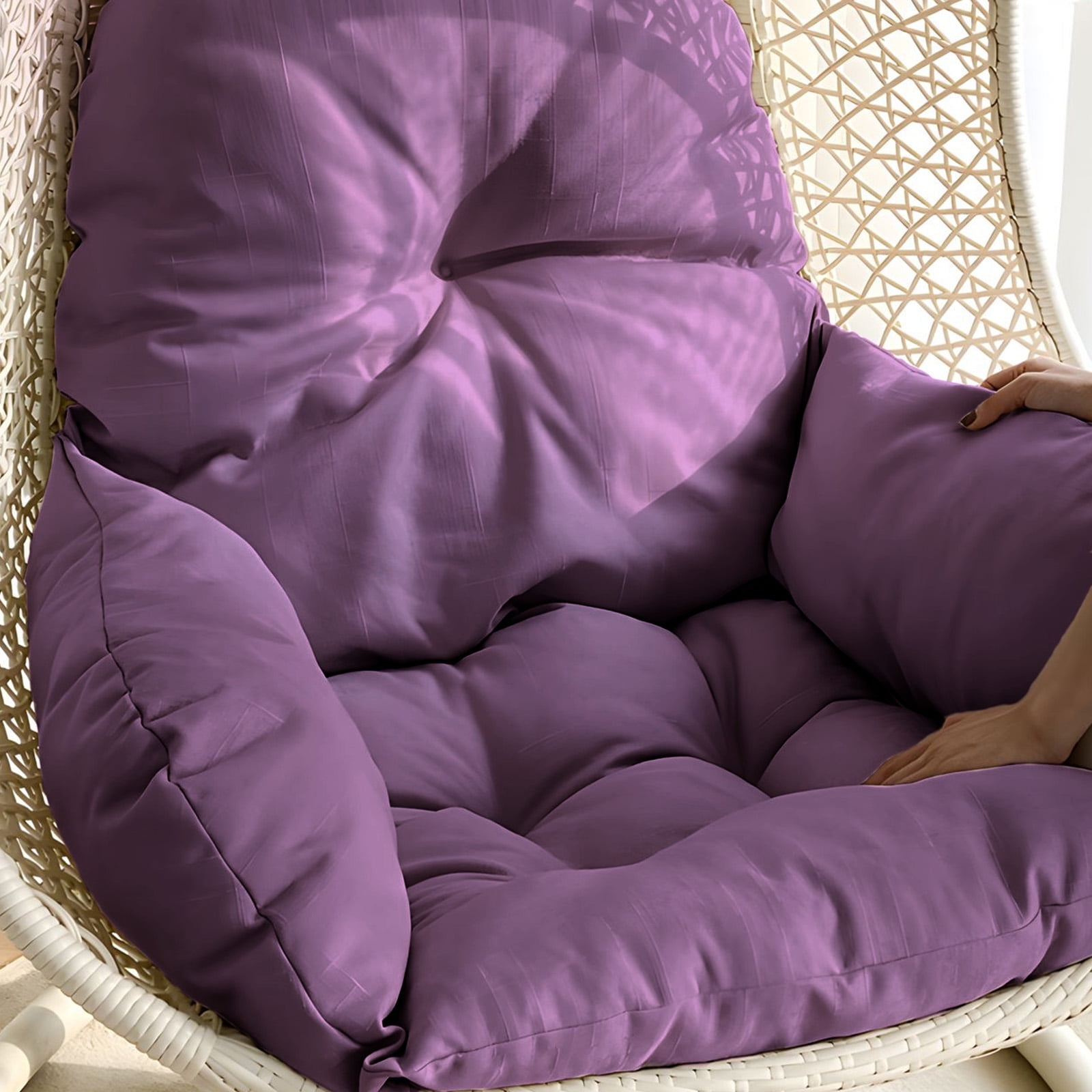 Lovote Swing Egg Chair Cushions Thicken Hanging Egg Chair Pads for ...