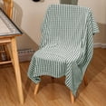 thumbnail image 1 of Lovote Throw Blanket Ultra Soft Plaid Fleece Blanket Skin-Friendly Milk Velvet for Sofa Bed Couch,28"x40", Green, 1 of 8